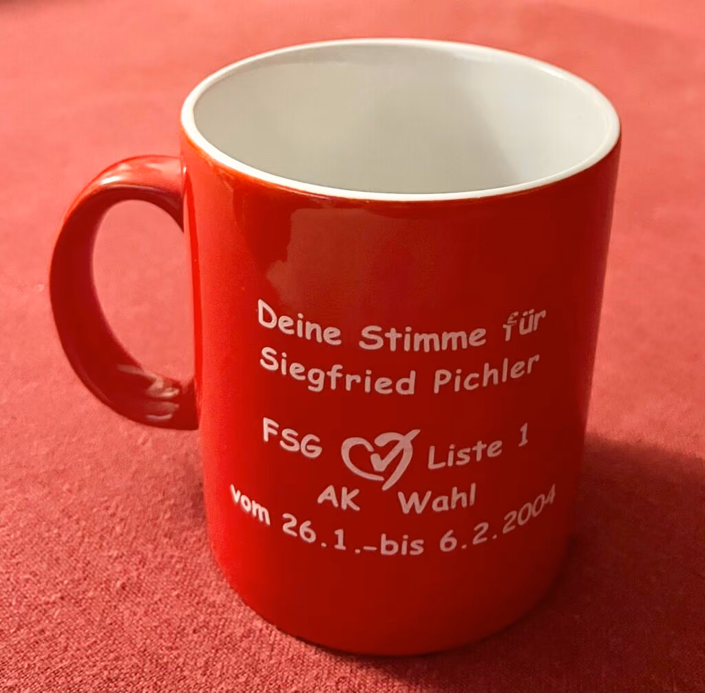 Deine Stimme für Siegfried Pichler - FSG Liste 1 - AK Wahl von 26.1.-bis 6.2.2004