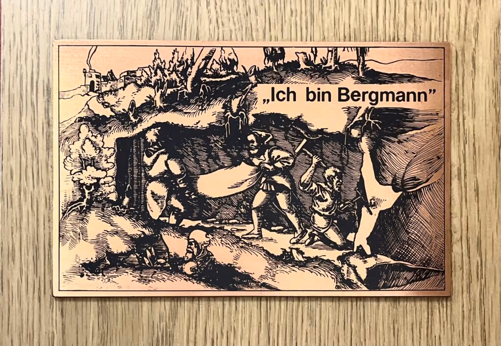 Ich bin Bergmann