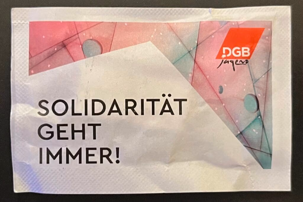 Solidarität geht immer!