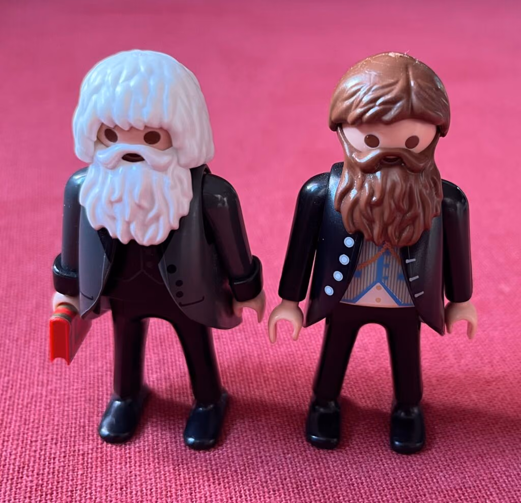 Karl Marx und Friedrich Engels
