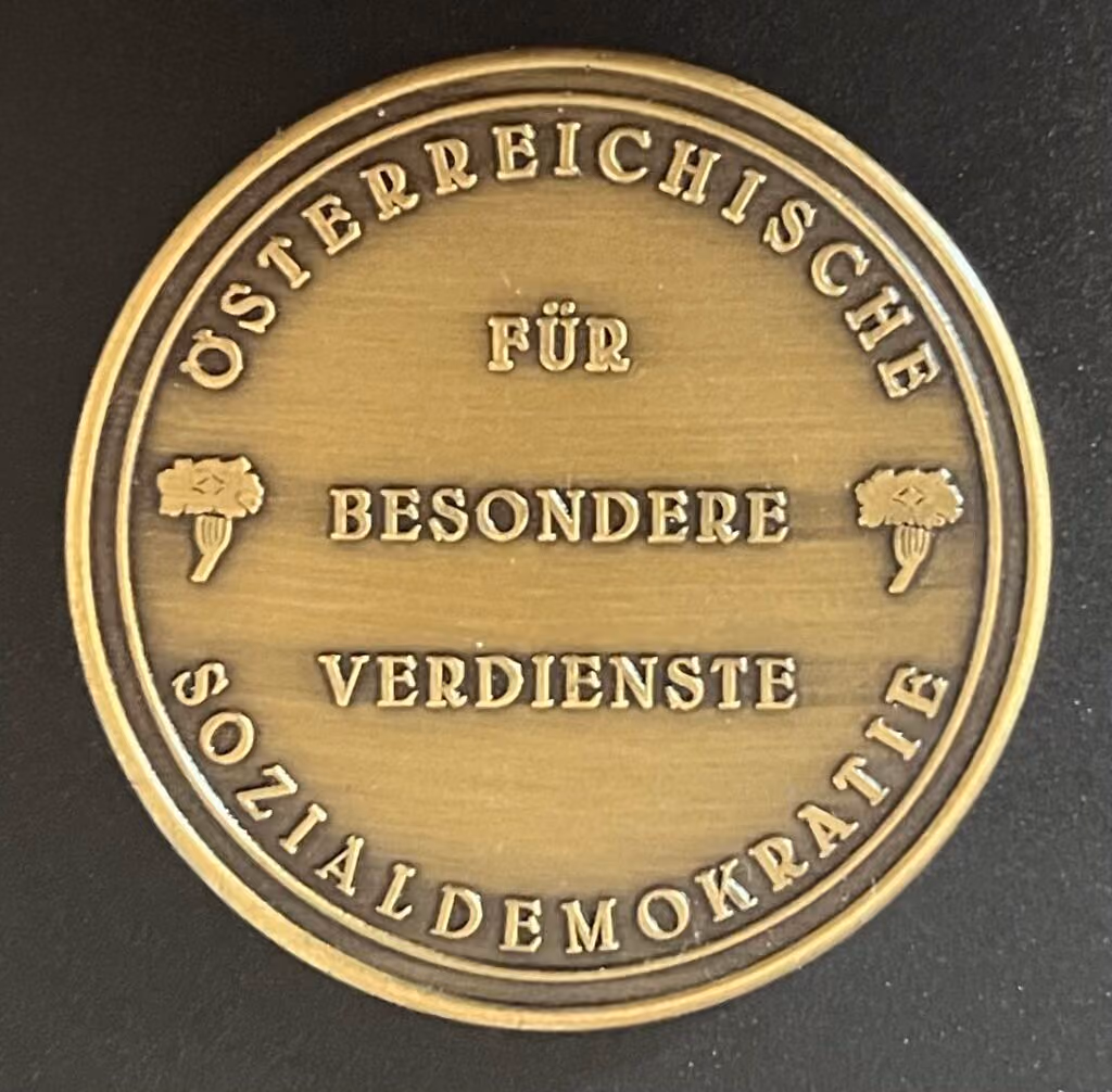 SPÖ-Ehrenmedaille - Für besondere Verdienste