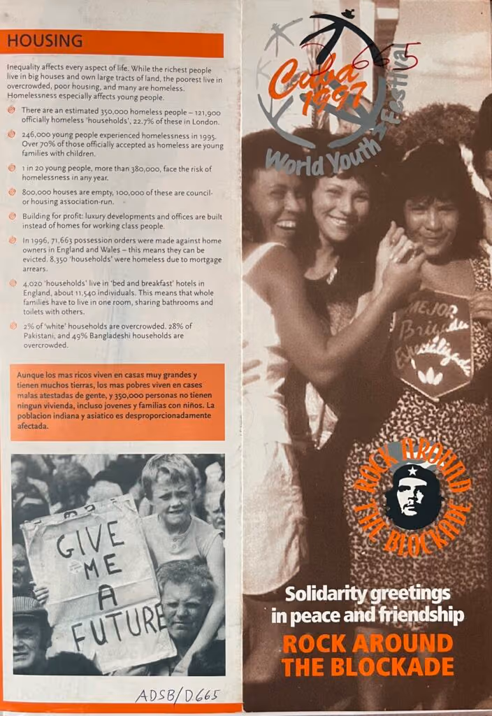 Cuba 1997 - World Youth Festival - Rock around the Blockade
