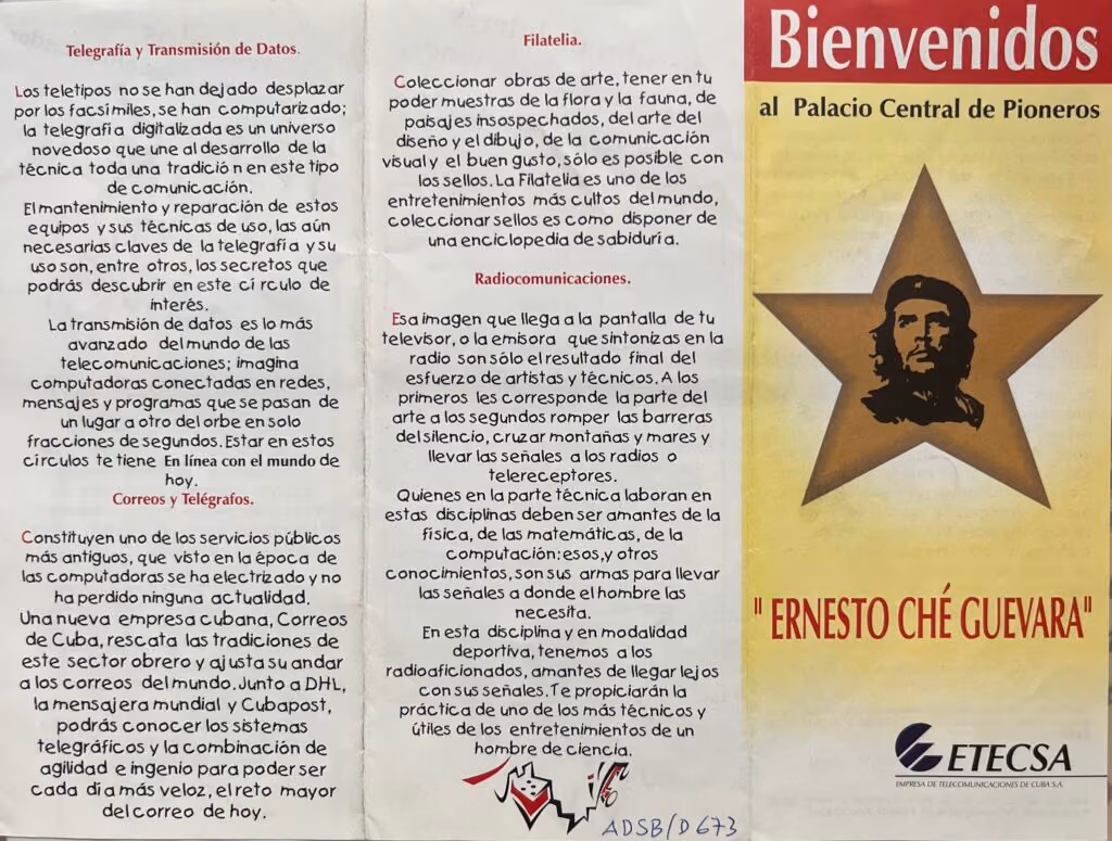 Willkommen im Zentralen Pionierpalast "Ernesto Che Guevara"