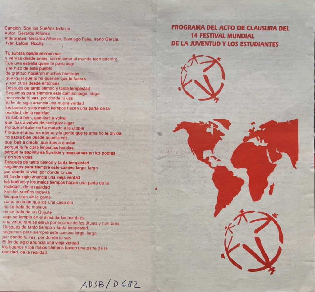 14. Weltfestspiele - Havanna 1997 - Abschlußveranstaltung