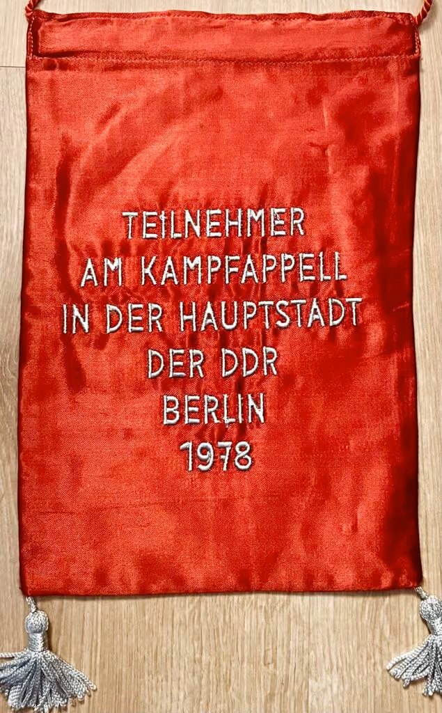 25 Jahre Kampfgruppen der Arbeiterklasse - Teilnehmer am Kampfappell in der Hauptstadt der DDR Berlin 1978