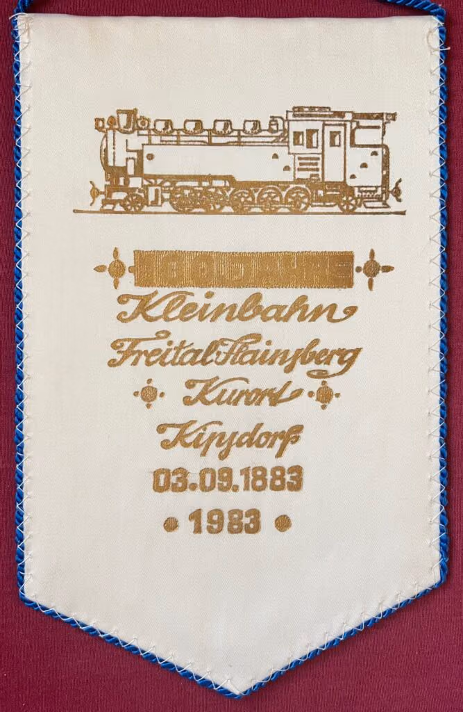 100 Jahre Kleinbahn Freital-Hainsberg - Kurort Kipsdorf 03.09.1883 - 1983
