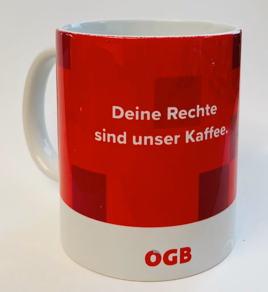 ÖGB - Deine Rechte sind unser Kaffee.