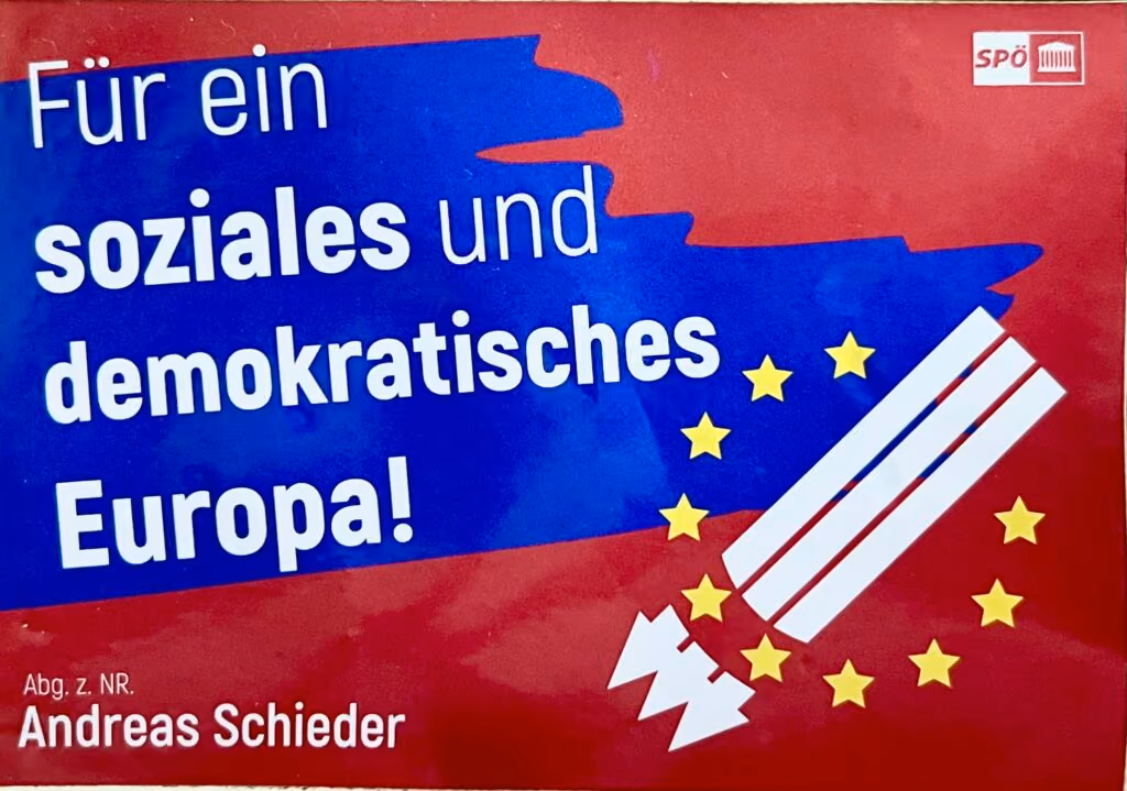 Für ein soziales und demokratisches Europa - Andreas Schieder