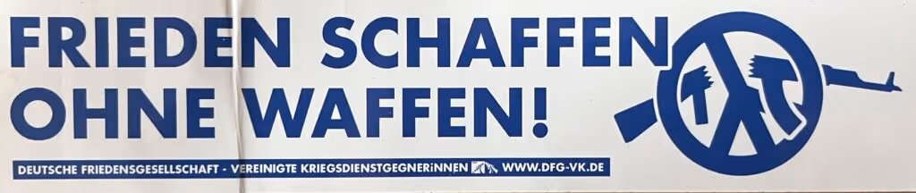 DFG-VK - Frieden schaffen ohne Waffen!