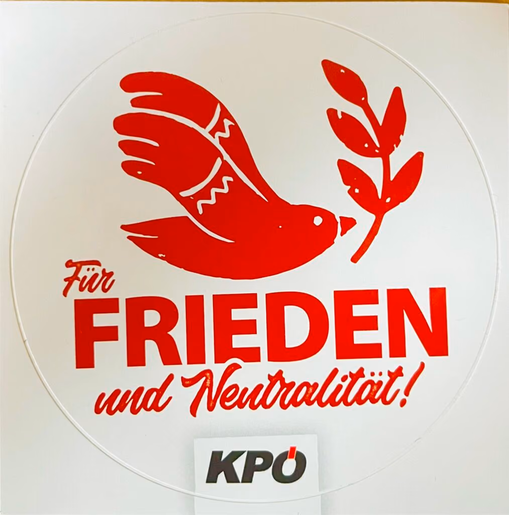 KPÖ - Für Frieden und Neutralität!