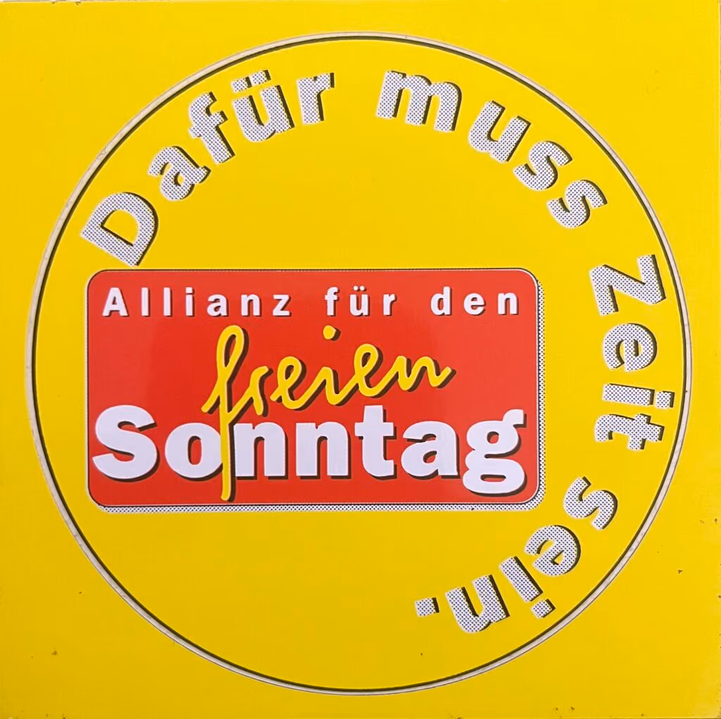 Dafür muss Zeit sein.