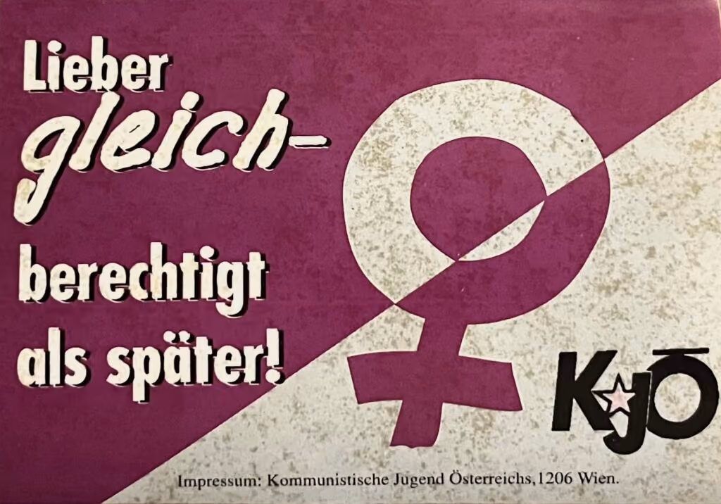 KJÖ - Lieber gleich-berechtigt als später!