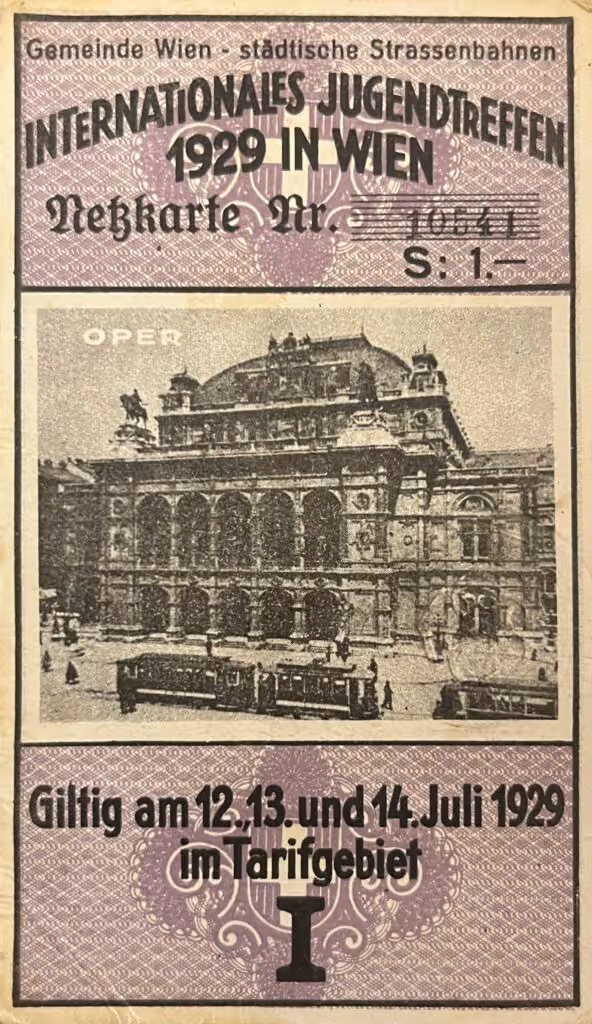 Internationales Jugendtreffen 1929 in Wien
