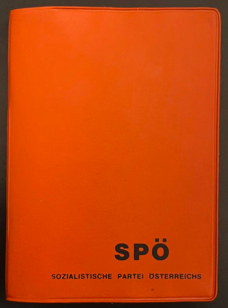 SPÖ - Mitgliedsbuch