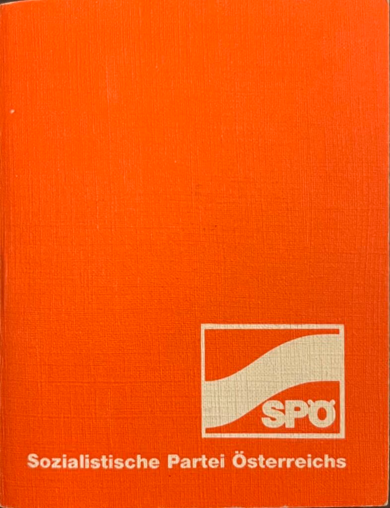 SPÖ-Mitgliedsbuch