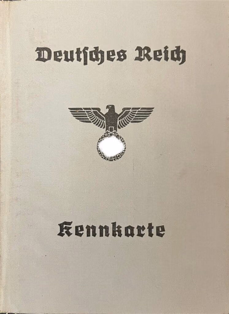 Deutsches Reich - Kennkarte