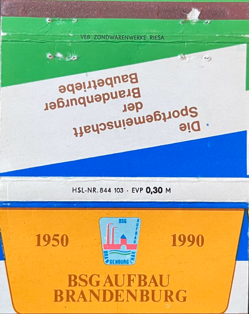 BSG Aufbau Brandenburg 1950-1990