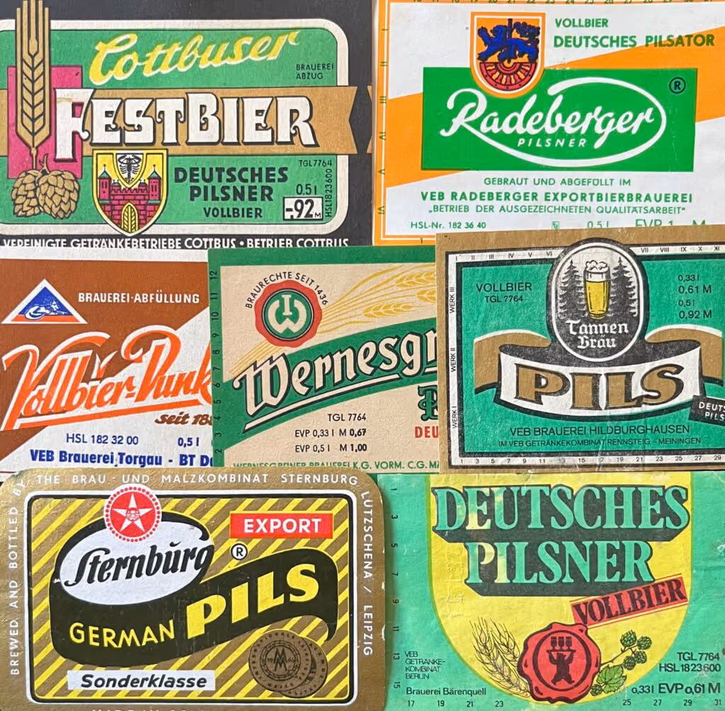 Biere aus der DDR