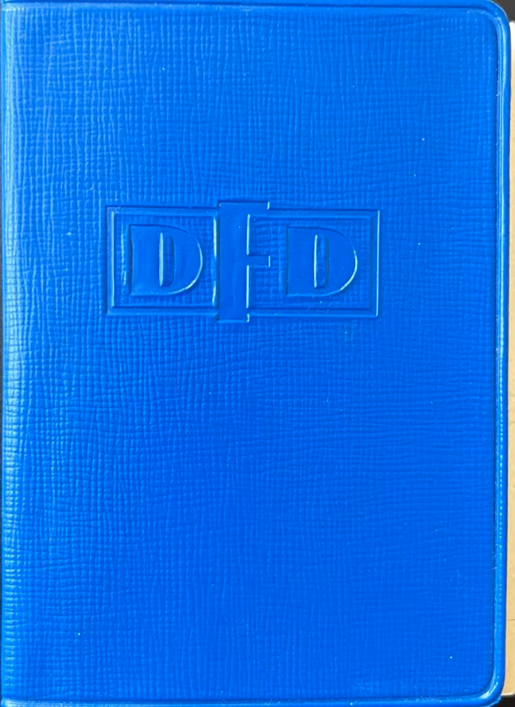 DFD - Mitgliedsbuch