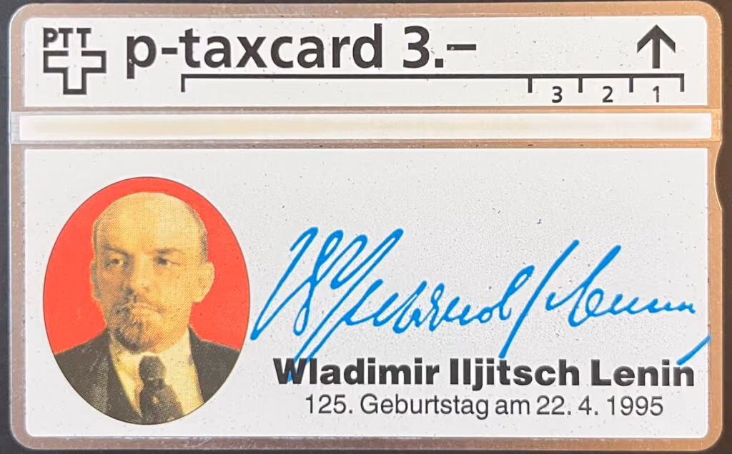 Wladimir Iljitsch Lenin - 125. Geburtstag am 22.4.1995