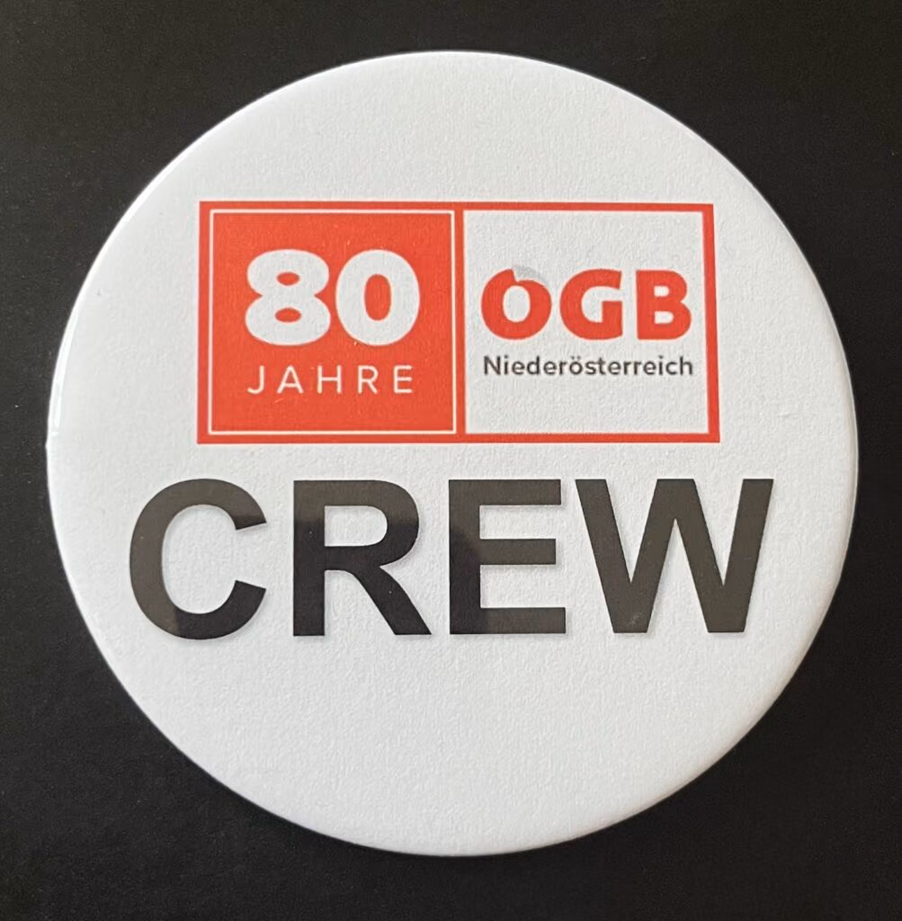 ÖGB-Niederösterreich - 80 Jahre - Crew