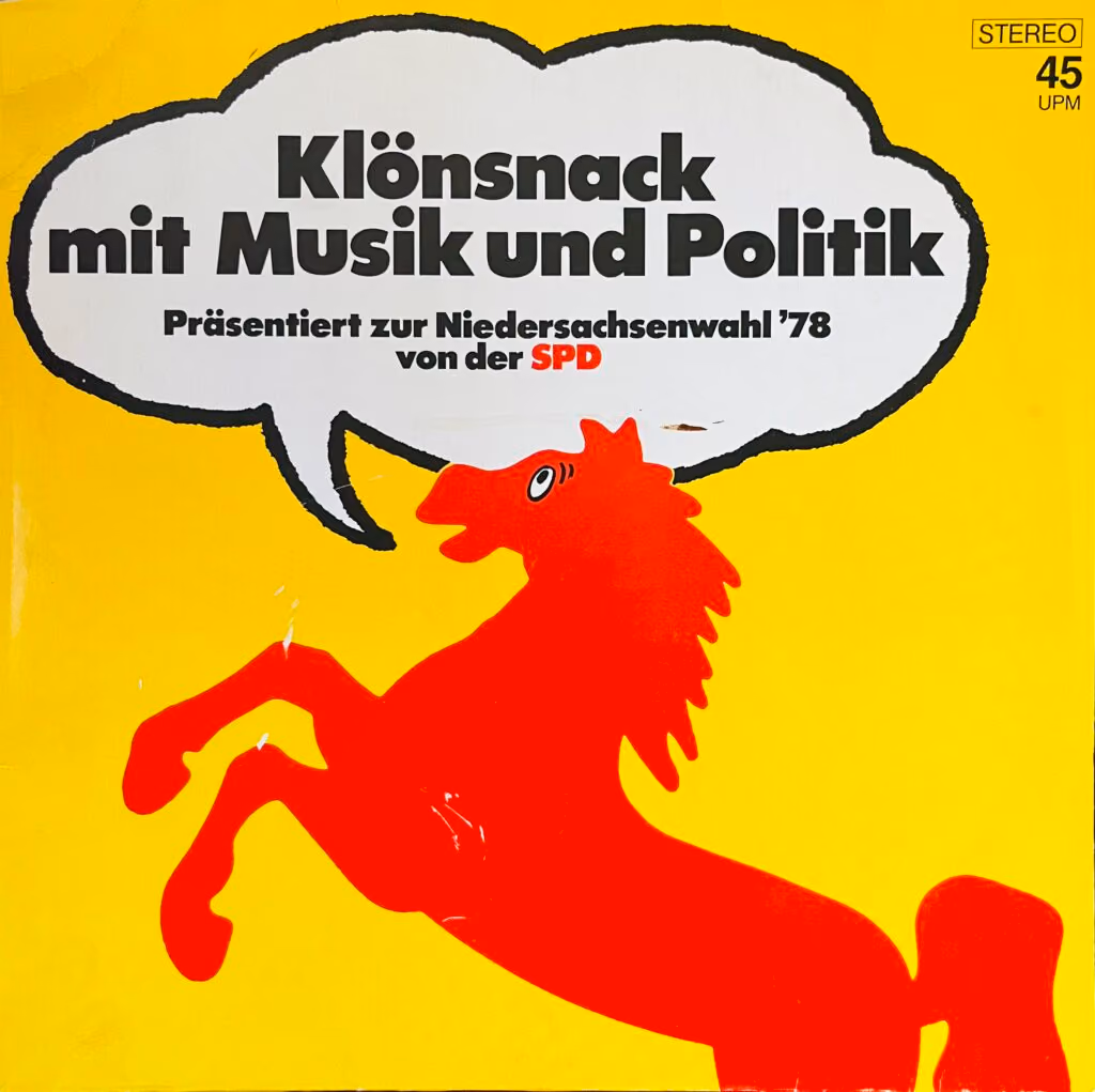 Klönsnack mit Musik und Politik - Präsentiert zur Niedersachsenwahl ´78 von der SPD