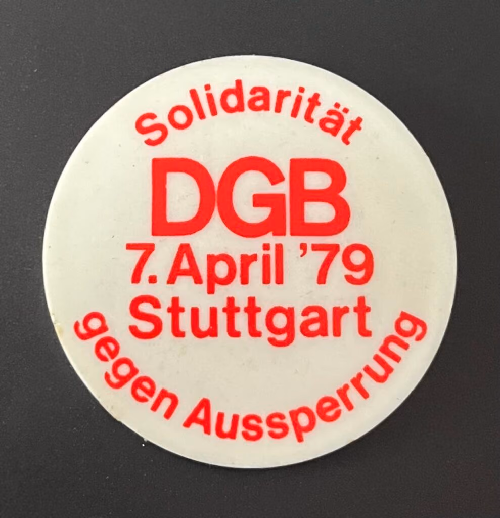 DGB - 7.April ´79 Stuttgart - Solidarität gegen Aussperrung
