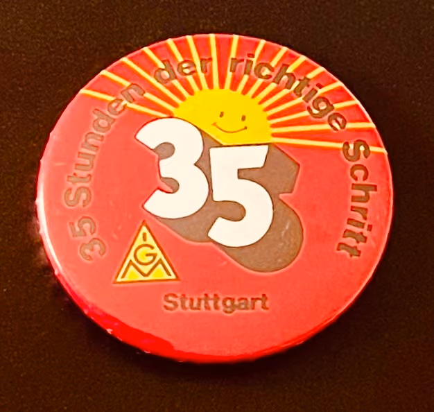 35 Stunden der richtige Schritt