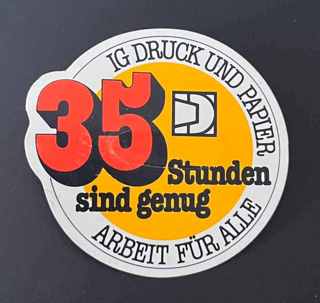 IG Druck und Papier - 35 Stunden sind genug