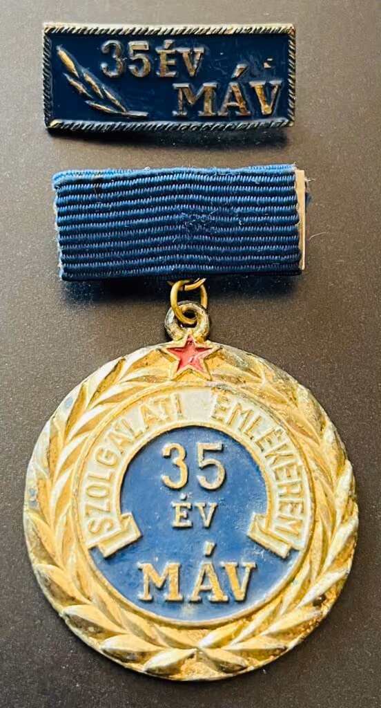 35 Jahre MAV - Dienstmedaille