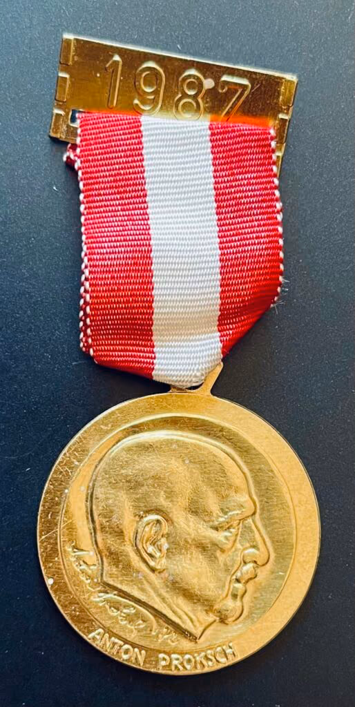 Anton Proksch Medaille - 1987