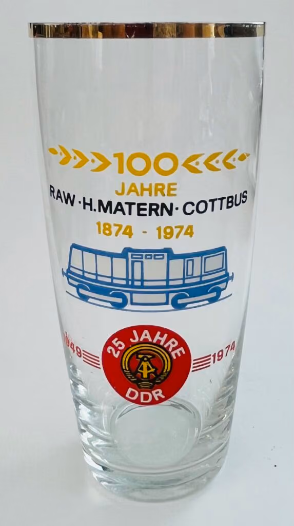 100 Jahre Reichsbahn Ausbesserungswerk Hermann Matern - Cottbus - 1874-1974