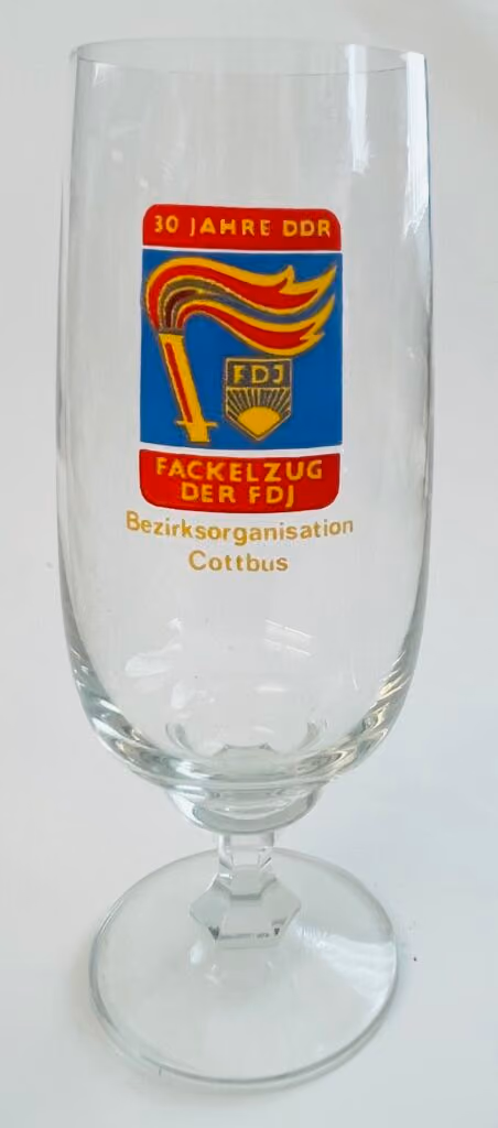 30 Jahre DDR - Fackelzug der FDJ - Bezirksorganisation Cottbus