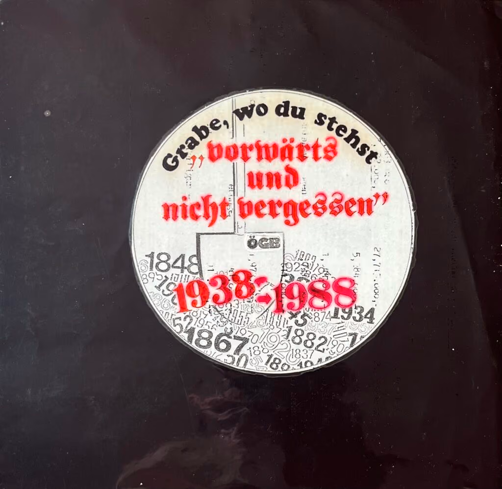 ÖGB - Grabe, wo du stehst - "Vorwärts und nicht vergessen" 1938-1988