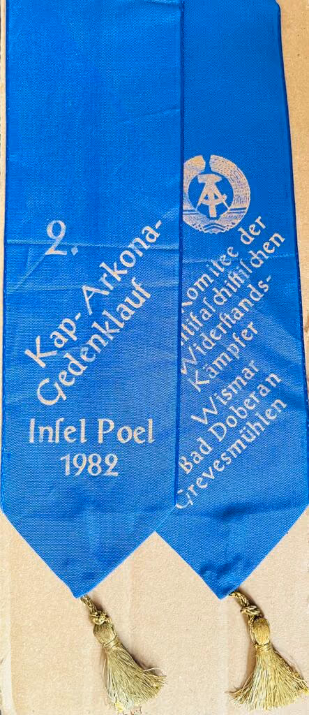 Komitee der Antifaschistischen Widerstandskämpfer Wismar-Bad Doberan-Grevesmühlen - 2. Kap-Arkona-Gedenklauf - Insel Poel 1982