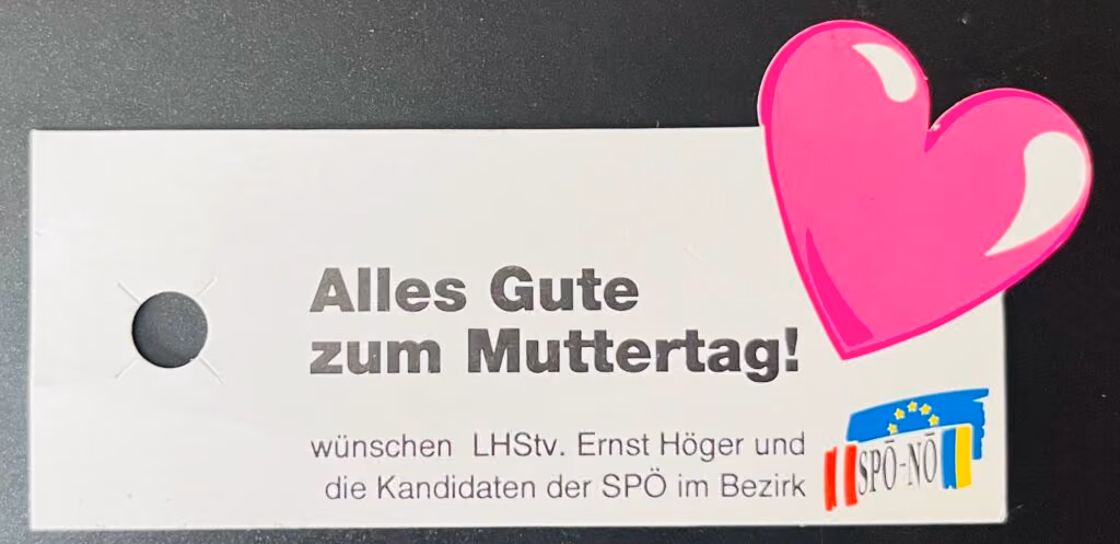 SPÖ-NÖ - Alles Gute zum Muttertag!