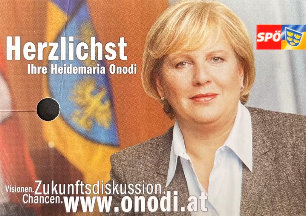 SPÖ-NÖ - Herzlichst Ihre Heidemaria Onodi
