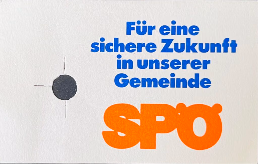 SPÖ - Für eine sichere Zukunft in unserer Gemeinde