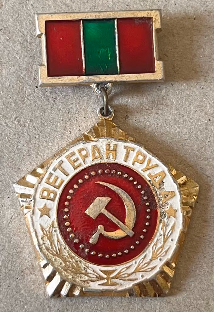 Veteran der Arbeit - Moldawische SSR
