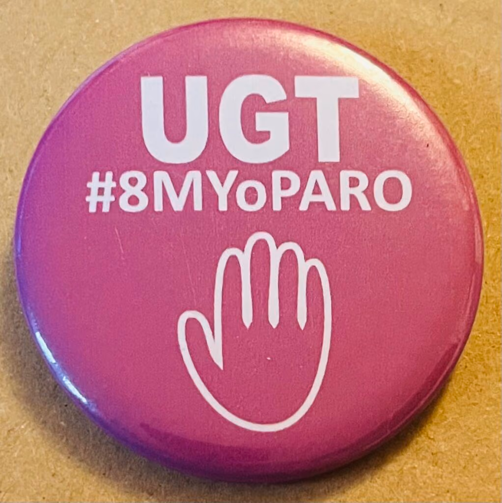 UGT - Ich streike am 8. März