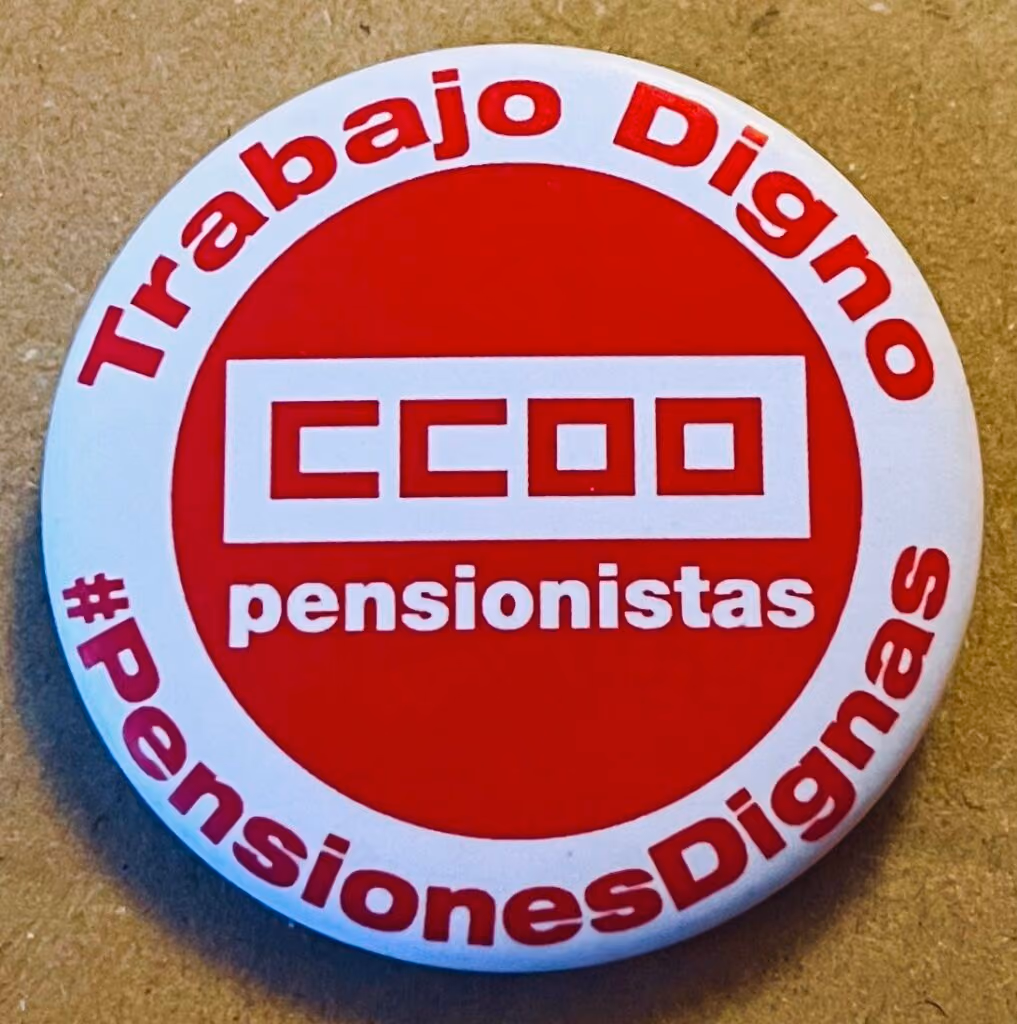 CC.OO.-Pensionisten - Würdige Arbeit, würdige Pensionen