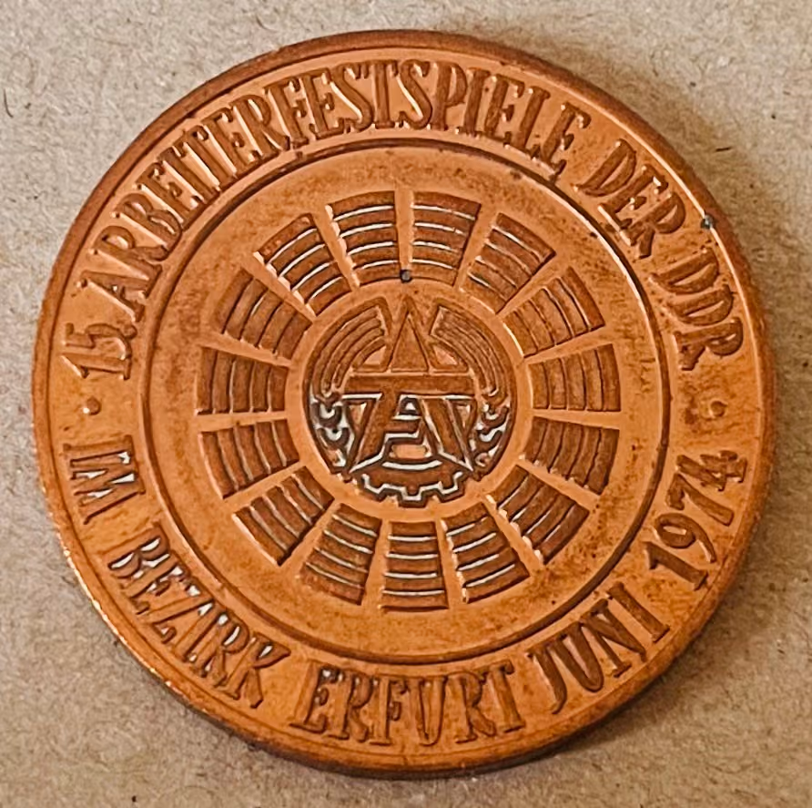15. Arbeiterfestspiele der DDR im Bezirk Erfurt Juni 1974