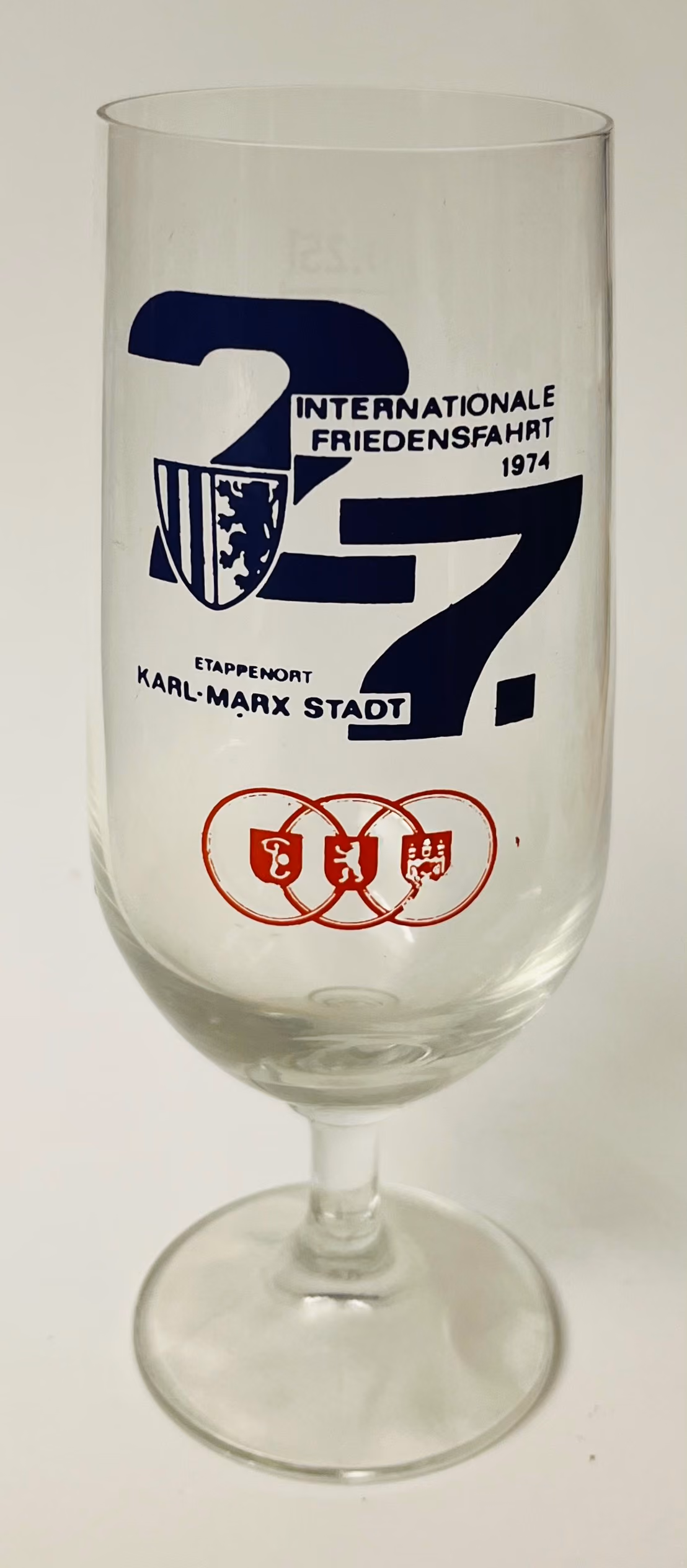 27. Internationale Friedensfahrt 1974 - Etappenort Karl-Marx-Stadt