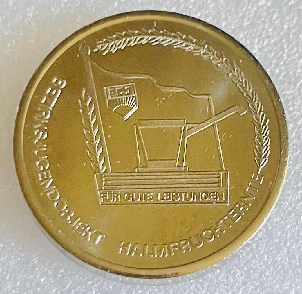 FDJ - Bezirksjugendobjekt Halm-Fruchternte - Für gute Leistungen