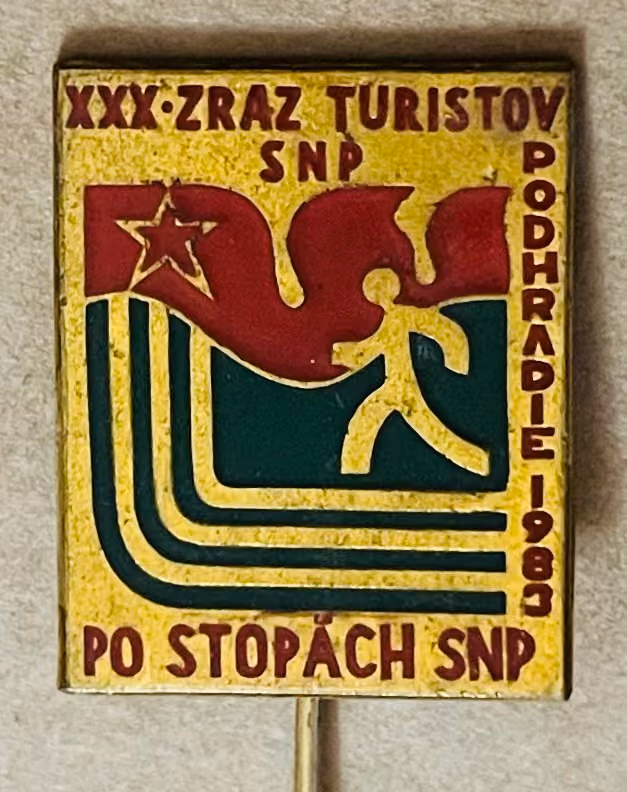 30. Touristisches Treffen zum SNP - Podhradie 1983