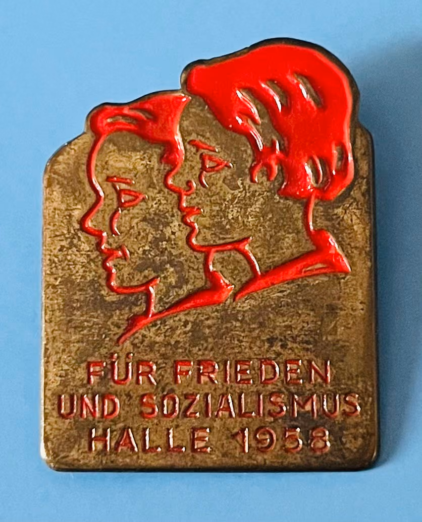 Für Frieden und Sozialismus - Halle 1958
