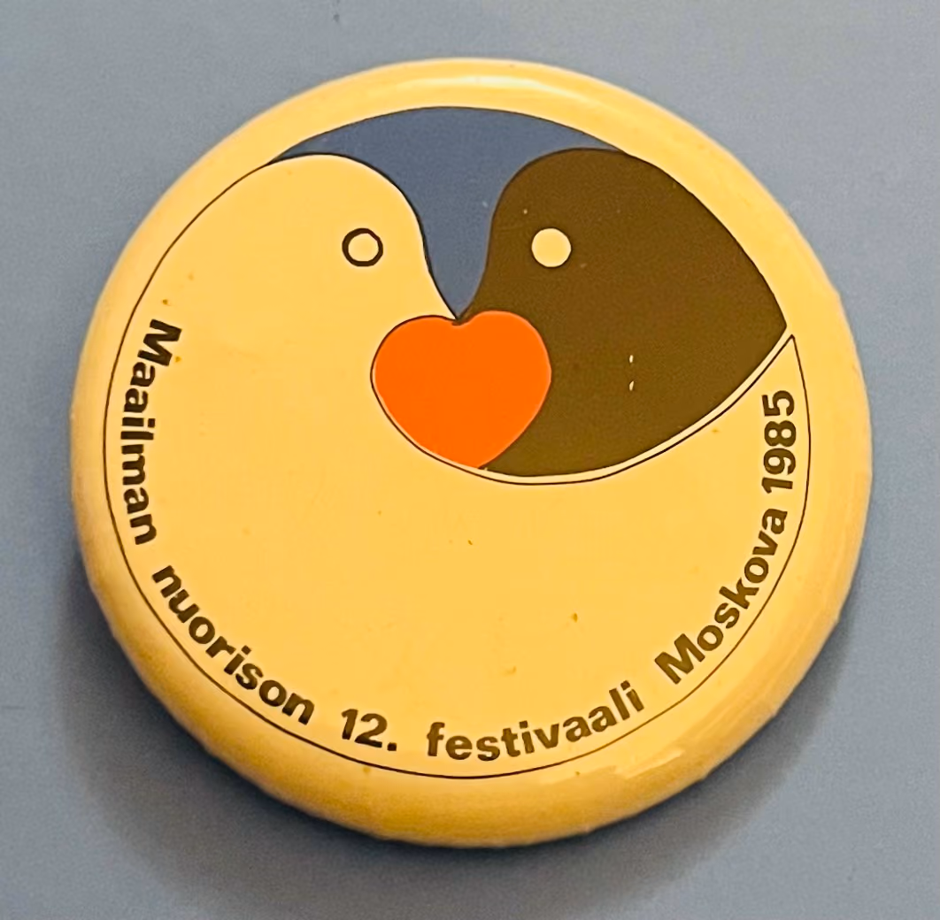 12. Weltfestspiele - Moskau 1985 - Finnische Delegation