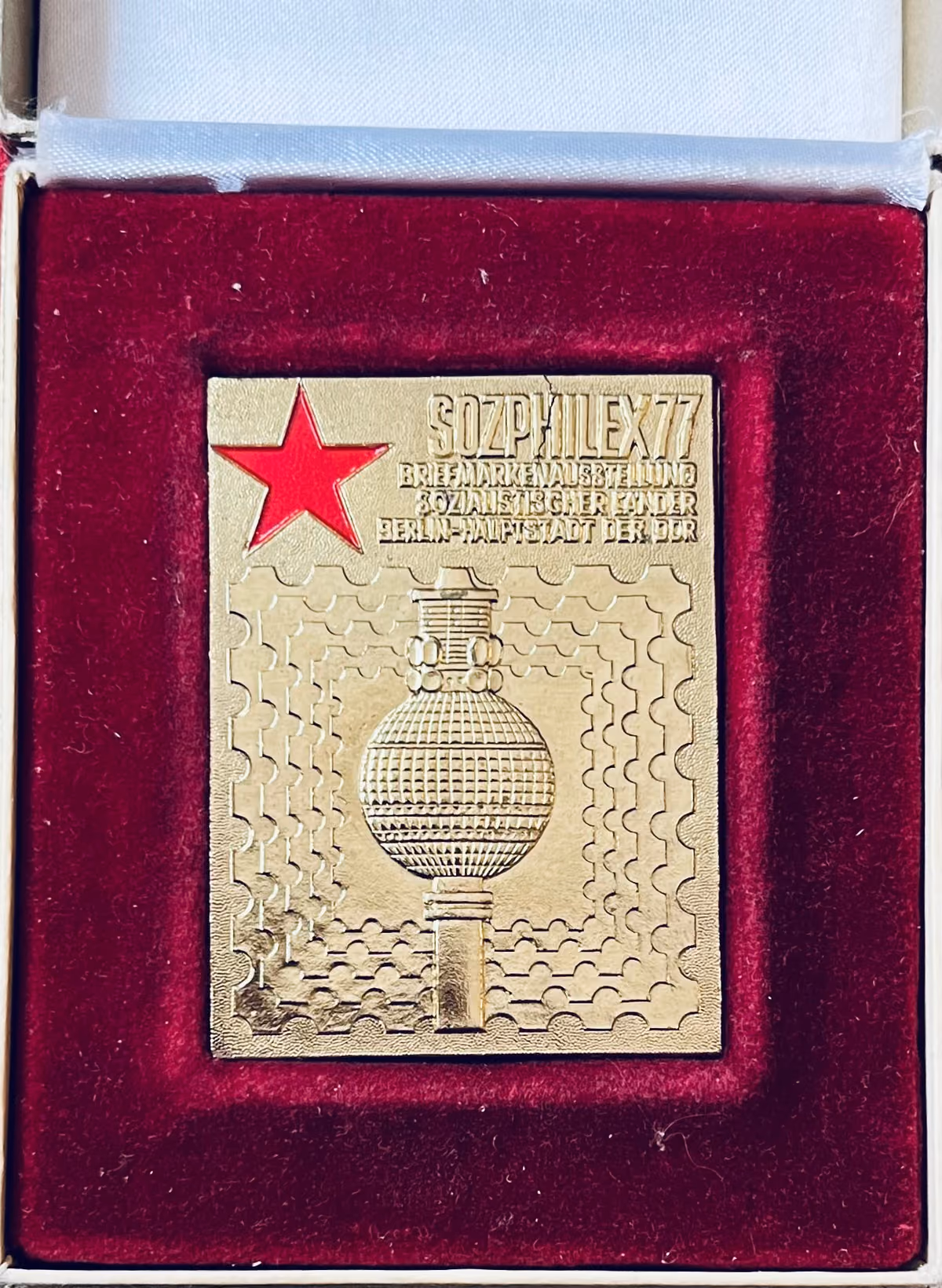 SOZPHILEX 77 - Briefmarkenausstellung Sozialistischer Länder - Berlin, Hauptstadt der DDR