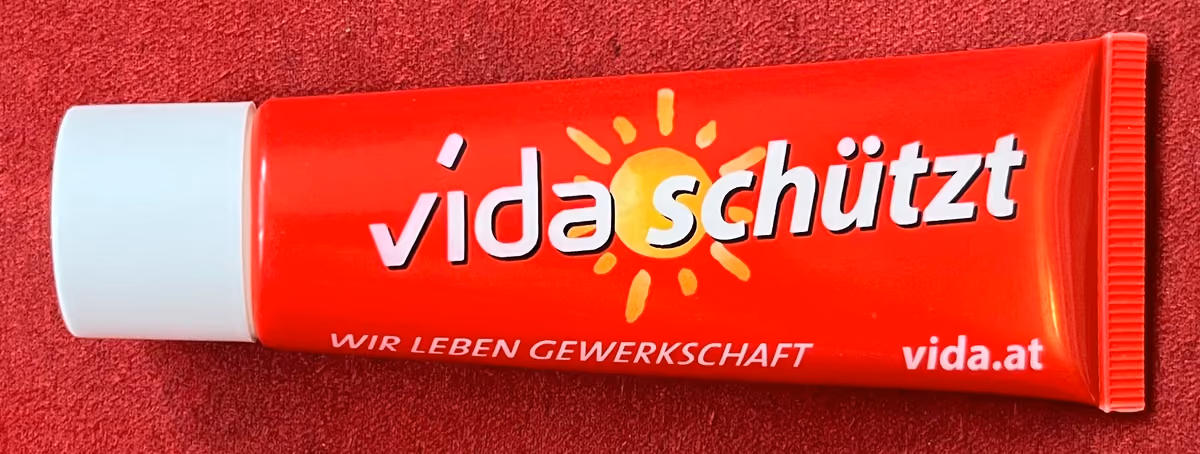 Vida schützt - Wir leben Gewerkschaft