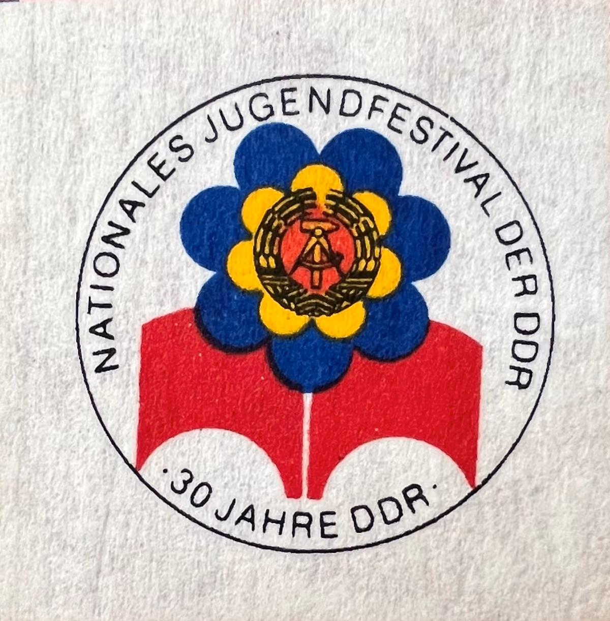 Nationales Jugendfestival der DDR - 30 Jahre DDR